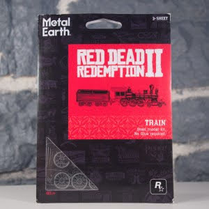Puzzle 3D en métal Red Dead Redemption II - Train (01)